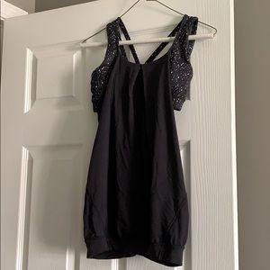 Lululemon No Limits Tank Black Sz 2